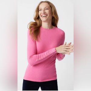 Pink J. McLaughlin Jamey Sweater with Button Details, XS